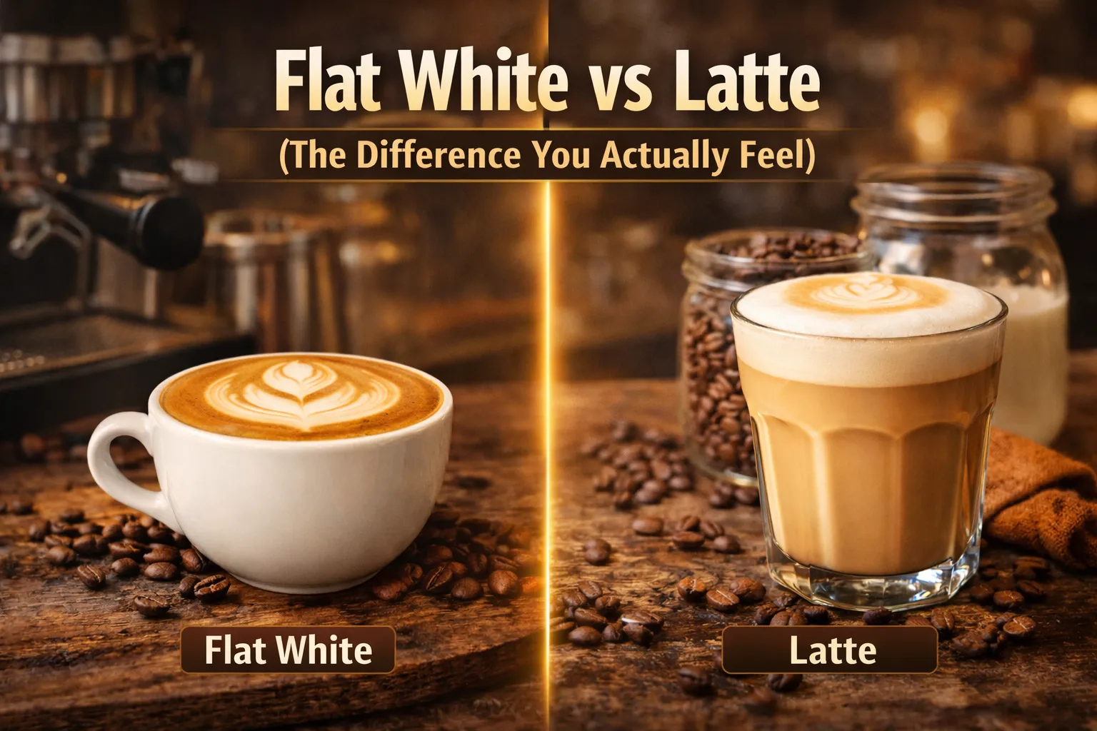 White Coffee vs Latte (The Difference You Actually Feel)