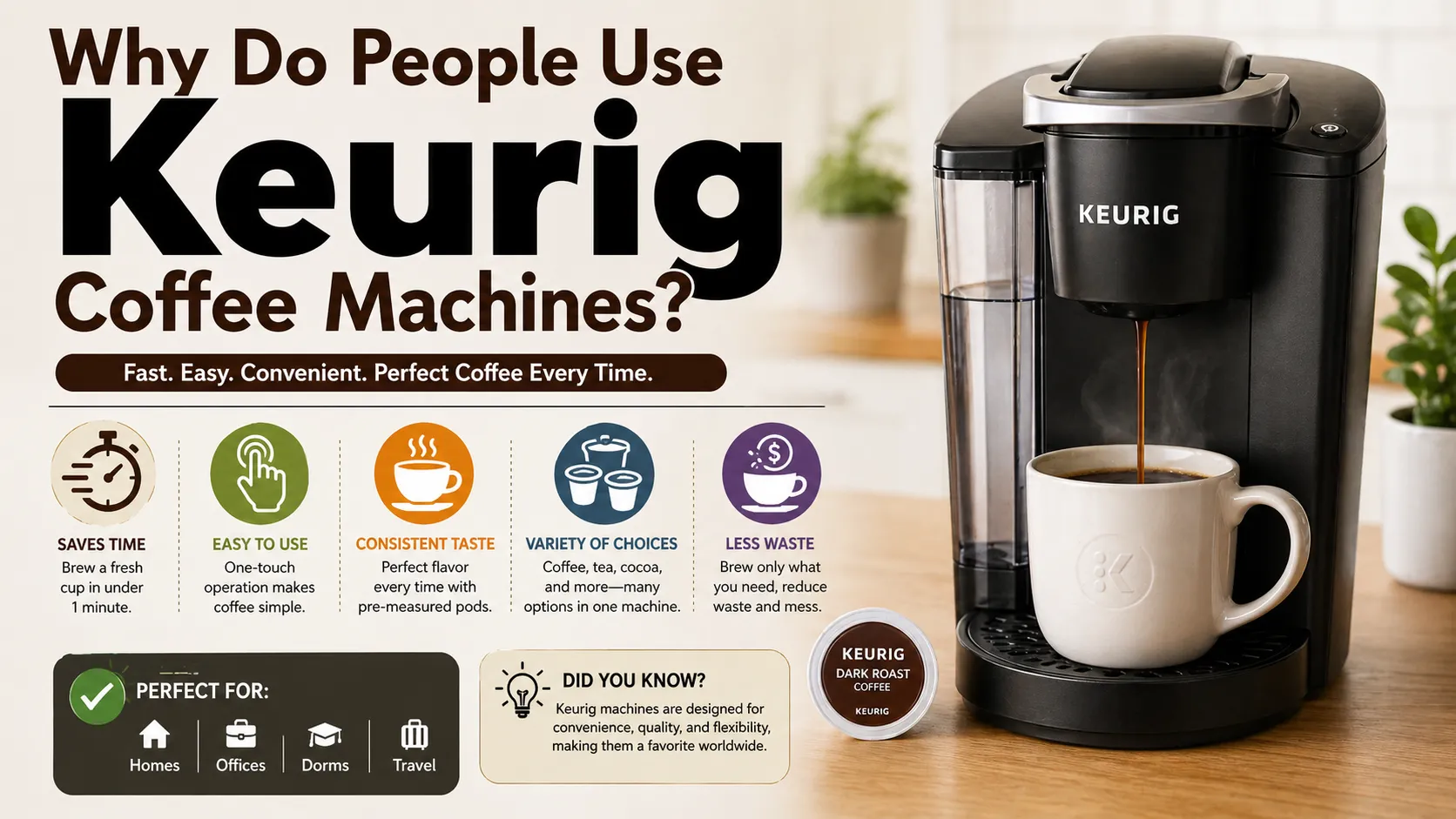Why Do People Use Keurig Coffee Machines