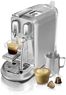 Nespresso Creatista Plus Espresso Machine by Breville, Brushed Stainless Steel