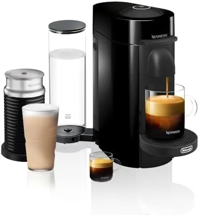 Nespresso VertuoPlus Coffee and Espresso Machine by De'Longhi