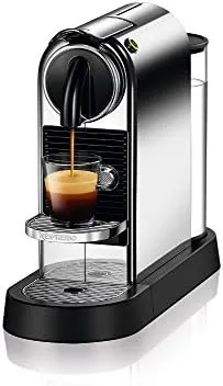 Nespresso CitiZ Espresso Machine by De'Longhi, Chrome