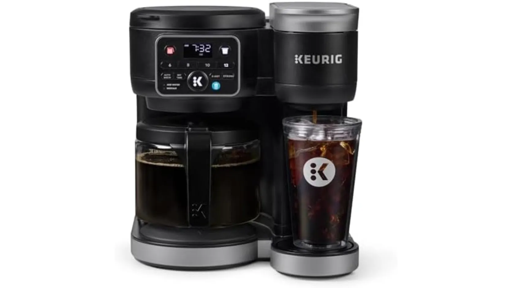 4. Keurig K-Duo Hot & Iced Single Serve & Carafe Coffee Maker, MultiStream Technology, 72oz Reservoir (Gen 2)