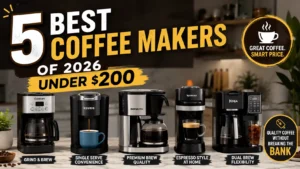 5 Best Coffee Makers of 2026 Under $200