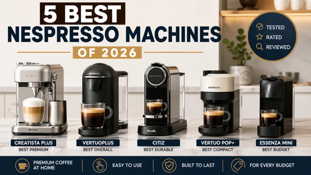 5 Best Nespresso Machines of 2026 Don’t Buy Before Reading This