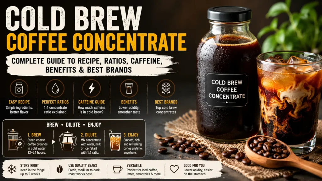 Cold Brew Coffee Concentrate