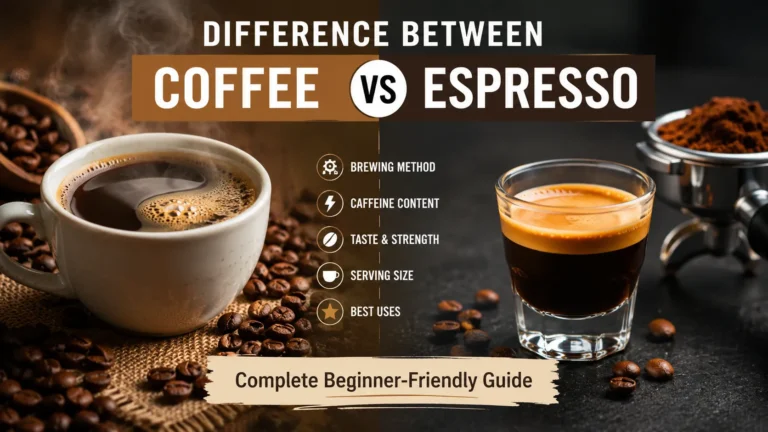 Difference Between Coffee and Espresso