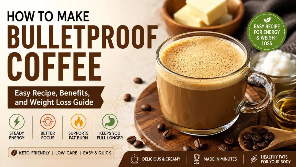 How to Make Bulletproof Coffee: Easy Recipe, Benefits, and Weight Loss Guide