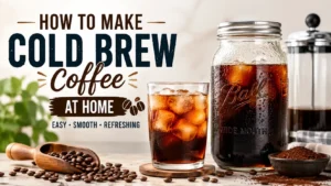 How to Make Cold Brew Coffee at Home