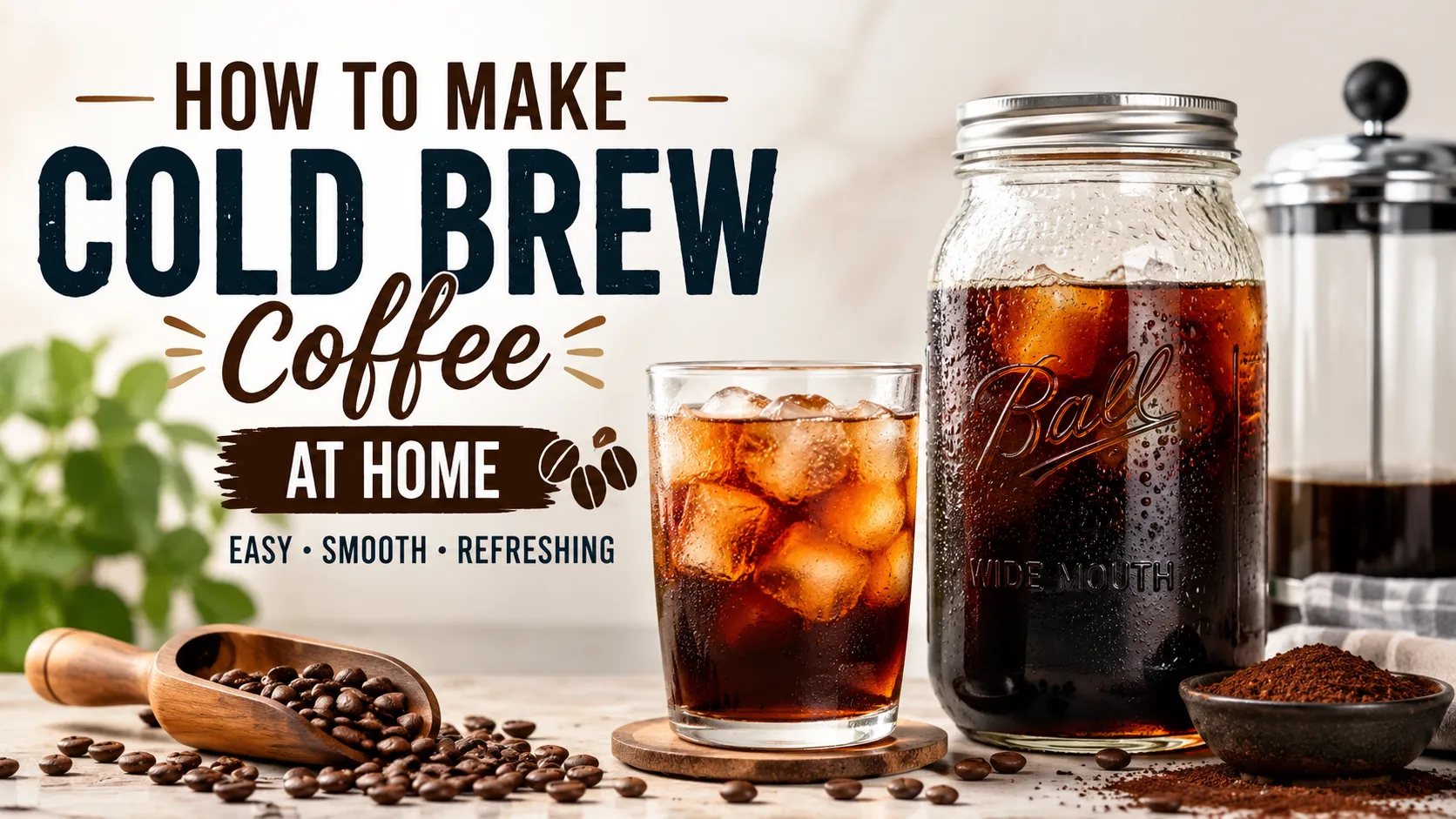 How to Make Cold Brew Coffee at Home