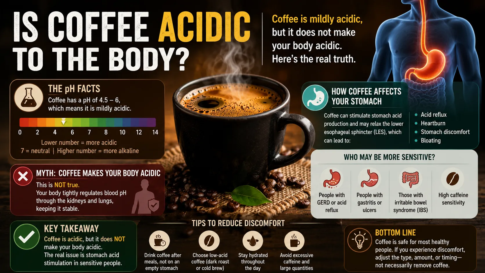 Is Coffee Acidic to the Body