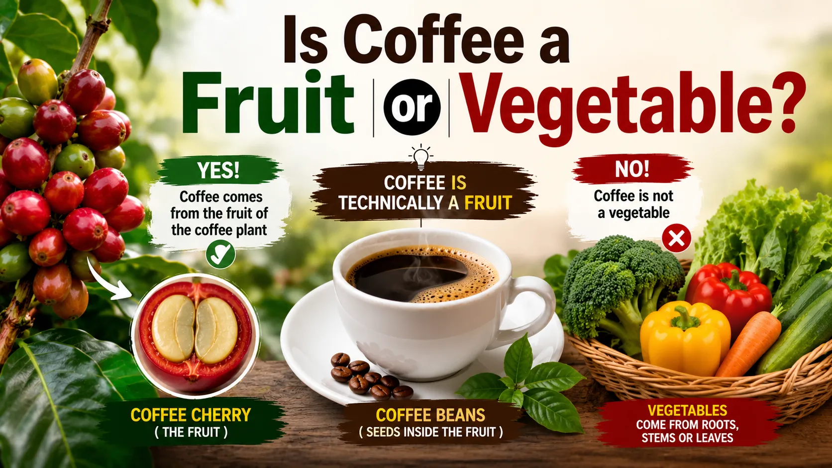 Is Coffee a Fruit or Vegetable