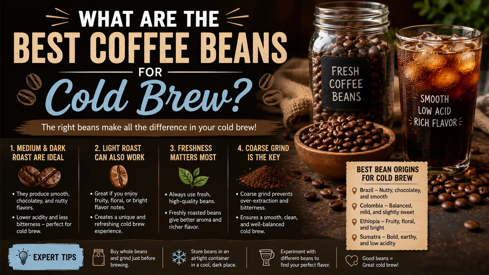 What Are the Best Coffee Beans for Cold Brew