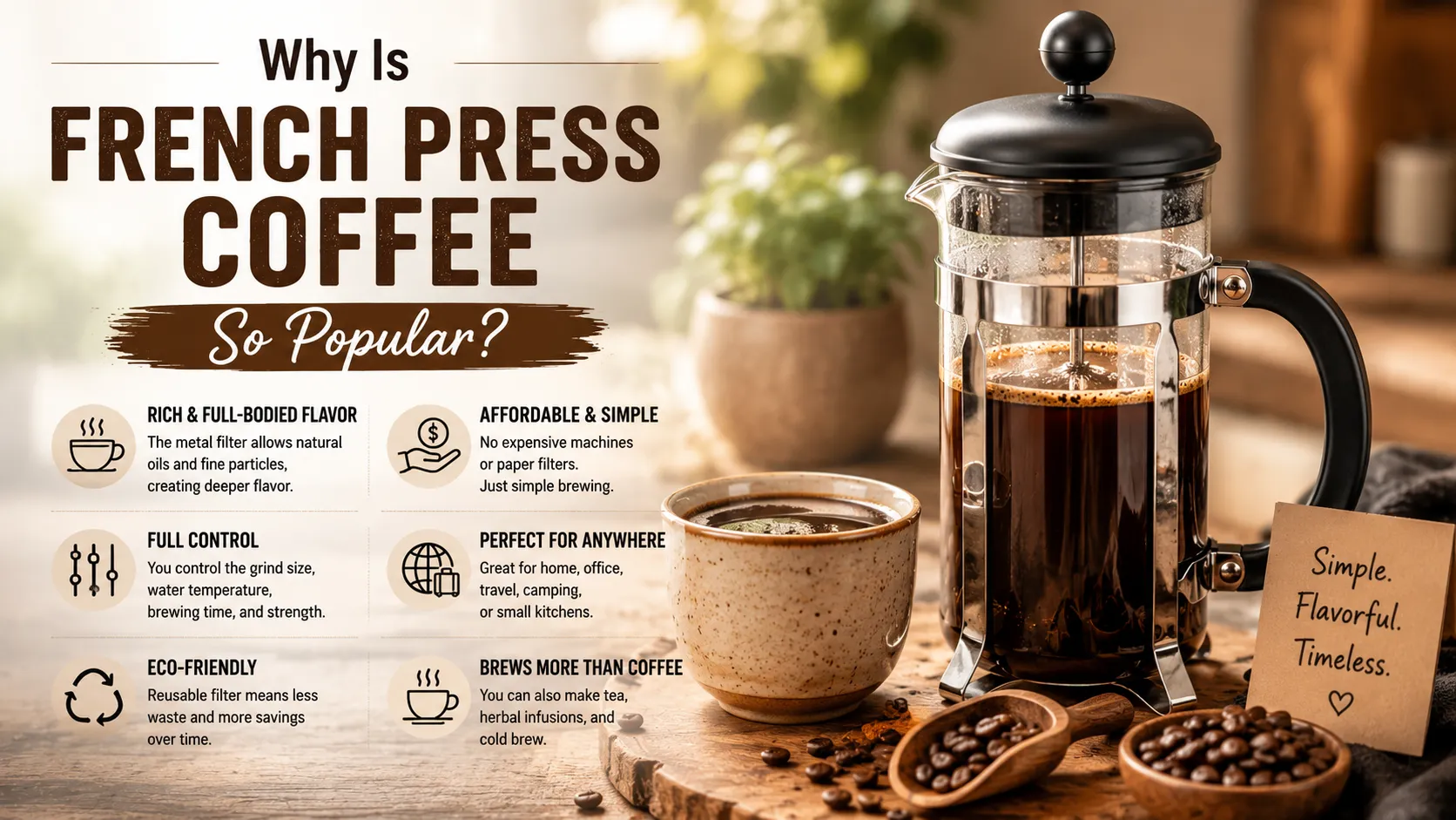 Why Is French Press Coffee So Popular