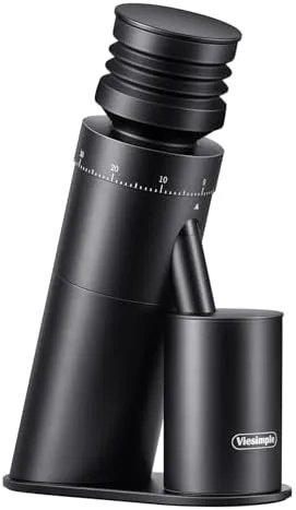 Viesimple Gen 4 Single Dose Burr Coffee Grinder [Best Durable Single-Dose Coffee Grinder]