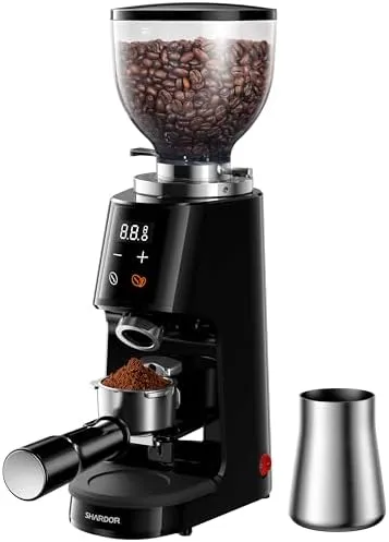 SHARDOR Professional 64mm Burr Coffee Grinder [Best Premium Durable Coffee Grinder]