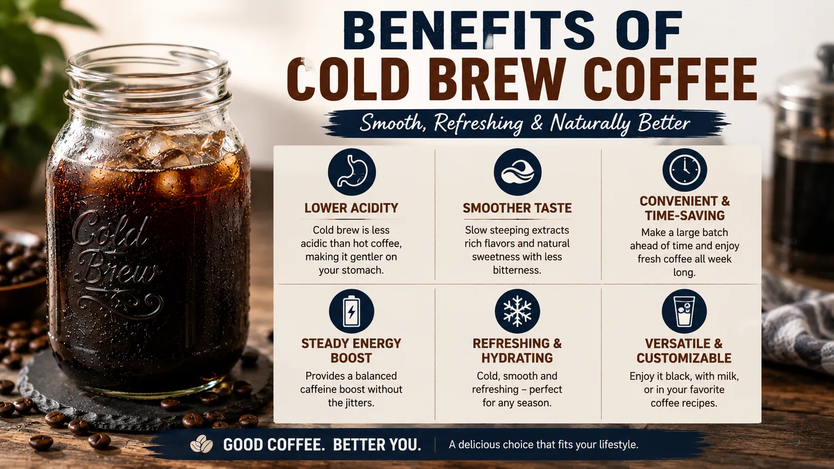 Benefits of Cold Brew Coffee
