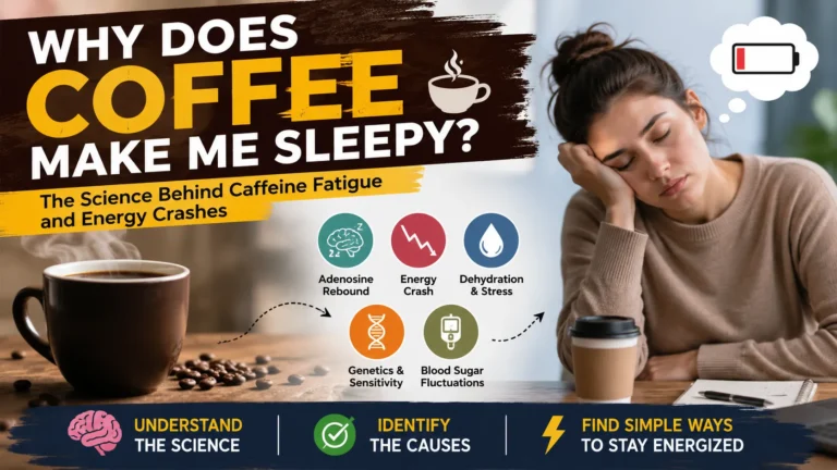 Why Does Coffee Make Me Sleepy? The Science Behind Caffeine Fatigue and Energy Crashes