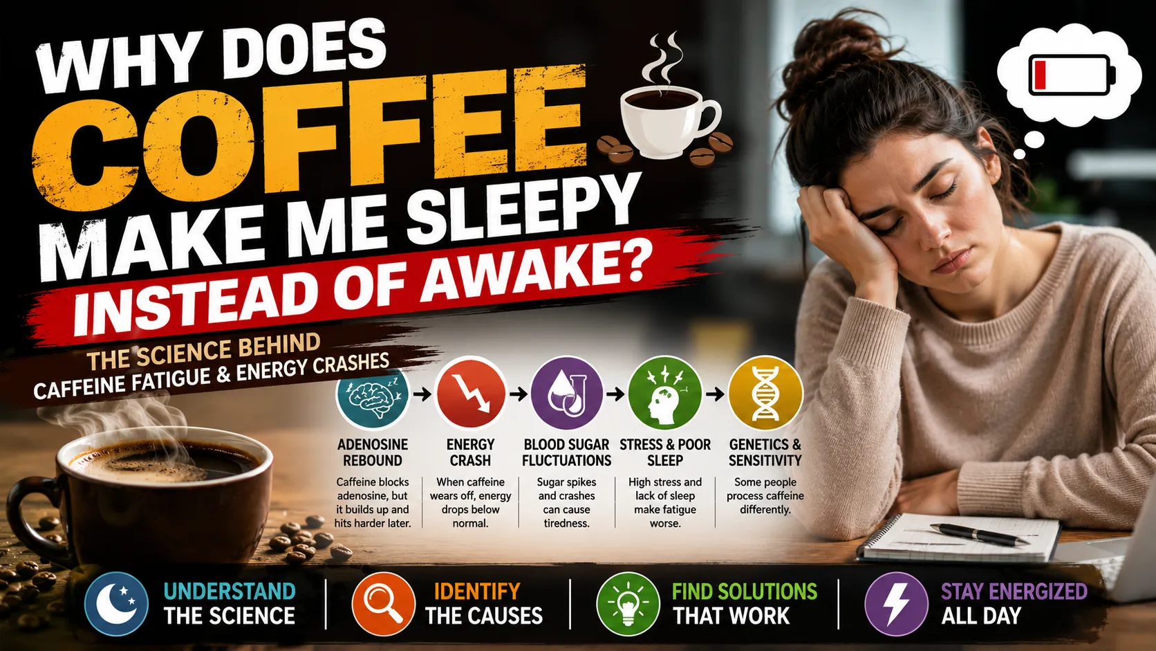 Why Does Coffee Make Me Sleepy Instead of Awake