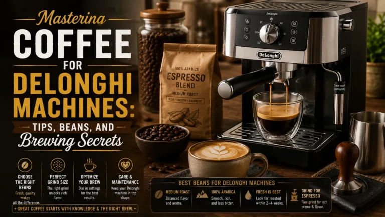 Coffee for Delonghi Machines