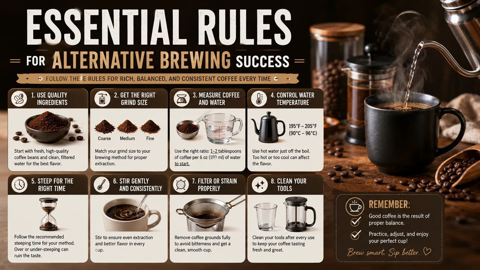 Essential Rules for Alternative Brewing Success