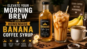 banana coffee syrup