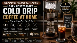 how to make cold drip coffee at home