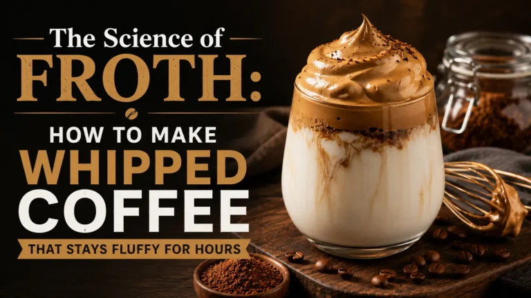 how to make whipped coffee