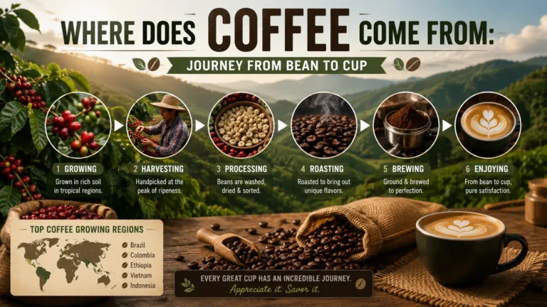 where does coffee come from