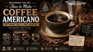 how to make coffee americano