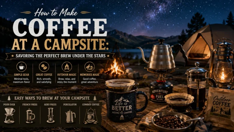 how to make coffee at a campsite
