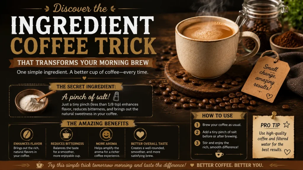 Discover the Ingredient Coffee Trick That Transforms Your Morning Brew