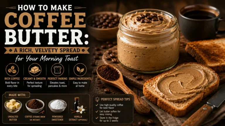 how to make coffee butter