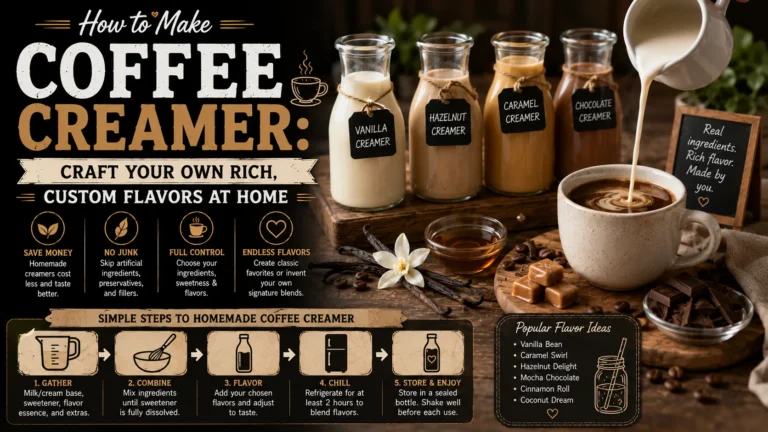 how to make coffee creamer
