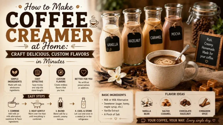how to make coffee creamer at home