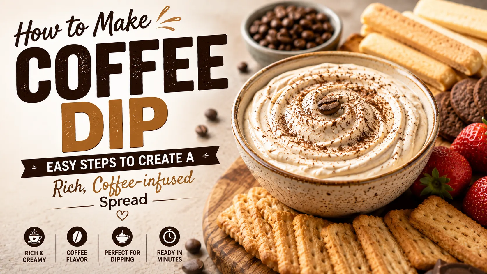 how to make coffee dip